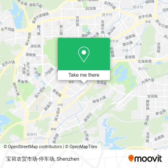 宝荷农贸市场-停车场 map