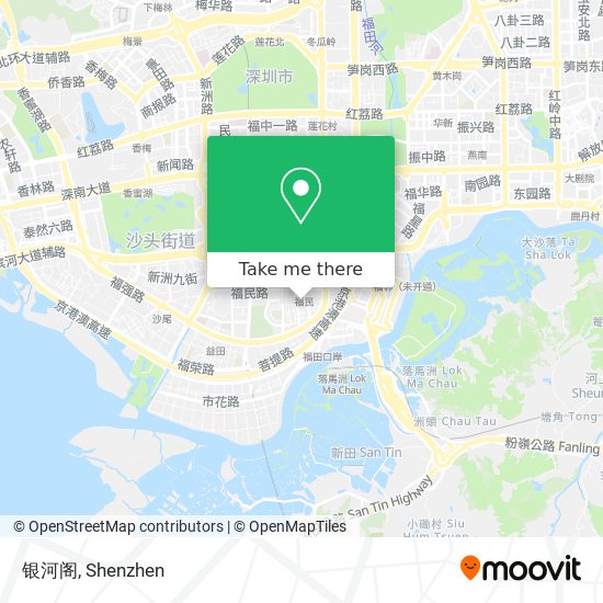 银河阁 map