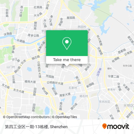 第四工业区一期-13栋楼 map