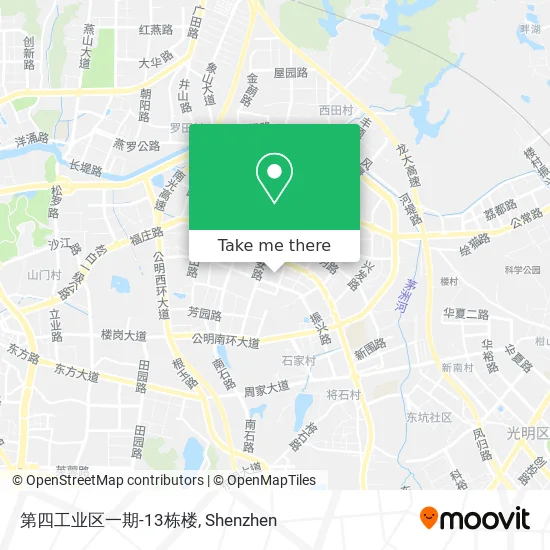 第四工业区一期-13栋楼 map