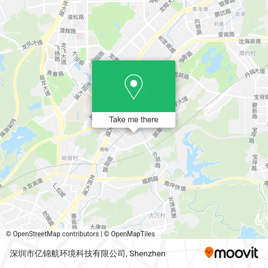 深圳市亿锦航环境科技有限公司 map