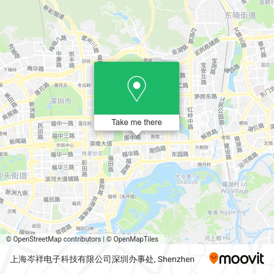 上海岑祥电子科技有限公司深圳办事处 map