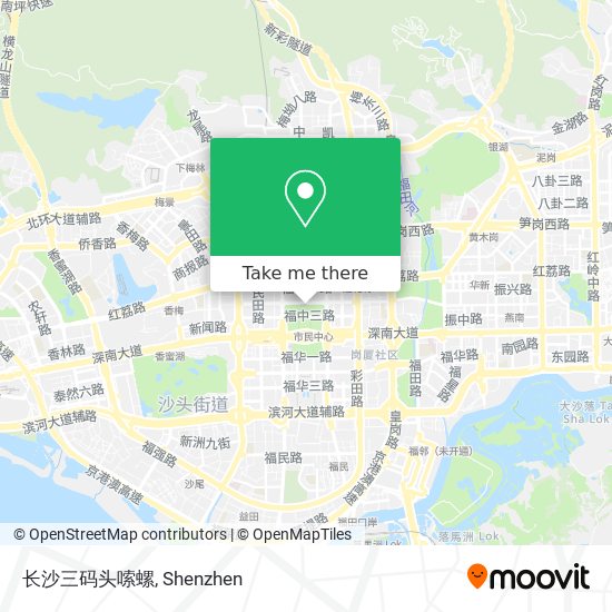 长沙三码头嗦螺 map