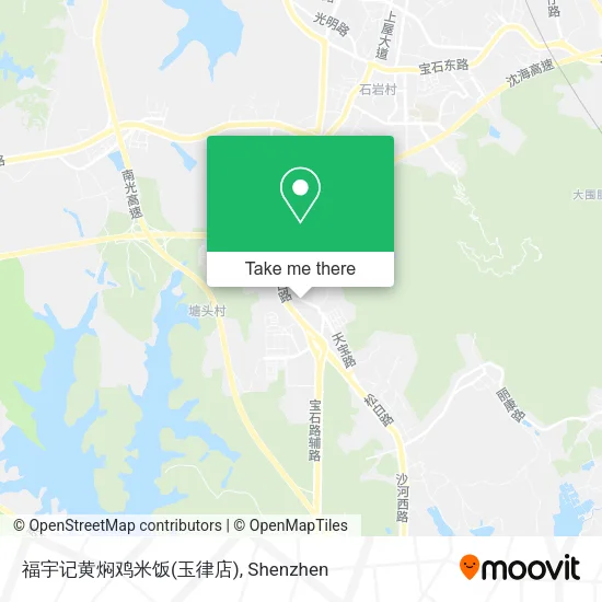 福宇记黄焖鸡米饭(玉律店) map