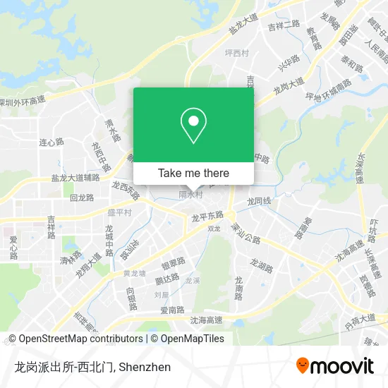 龙岗派出所-西北门 map