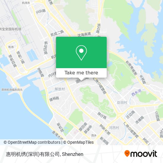 惠明机绣(深圳)有限公司 map