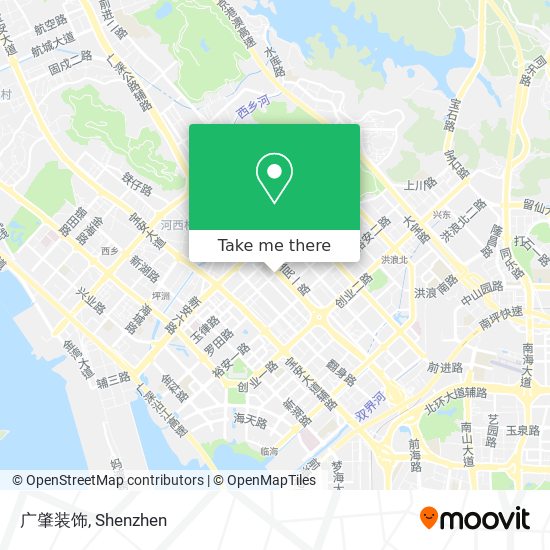 广肇装饰 map