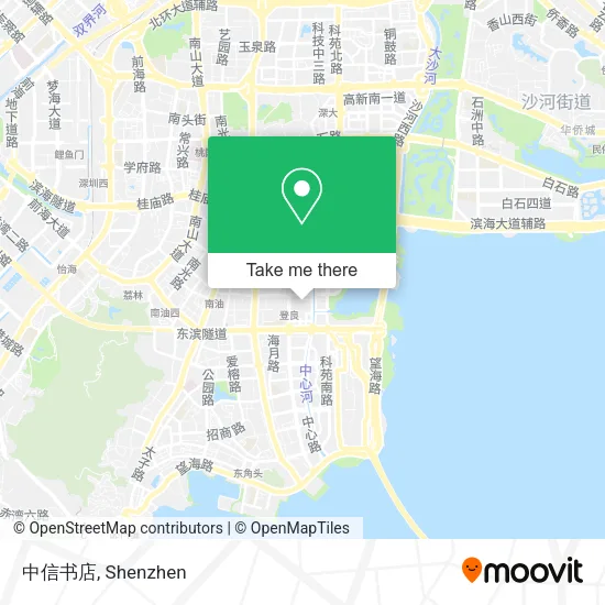 中信书店 map