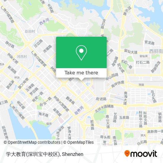 学大教育(深圳宝中校区) map