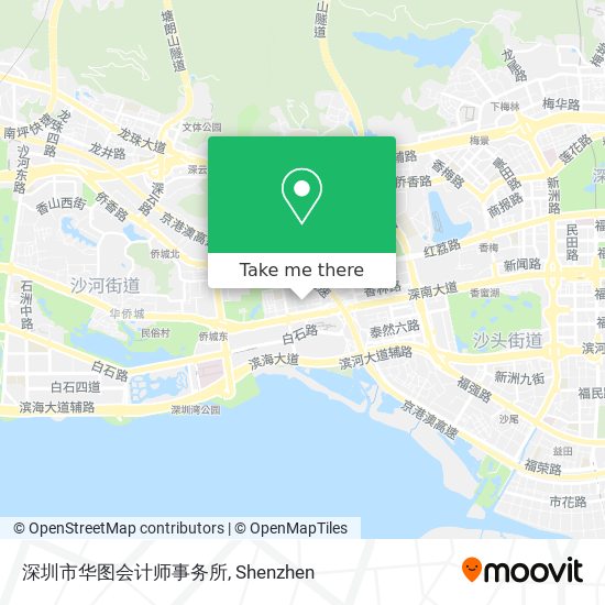 深圳市华图会计师事务所 map