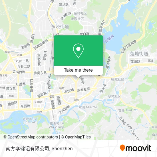 南方李锦记有限公司 map