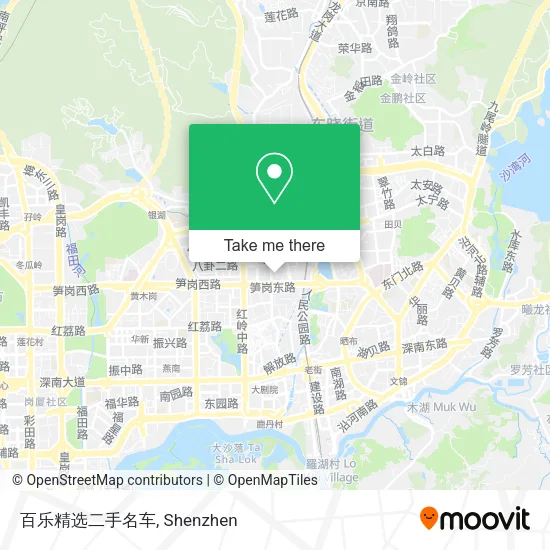 百乐精选二手名车 map