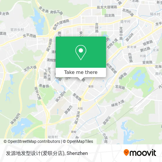 发源地发型设计(爱联分店) map