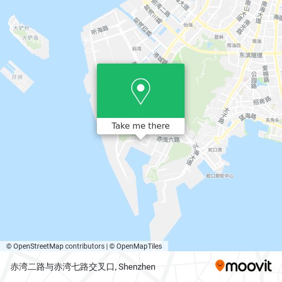 赤湾二路与赤湾七路交叉口 map