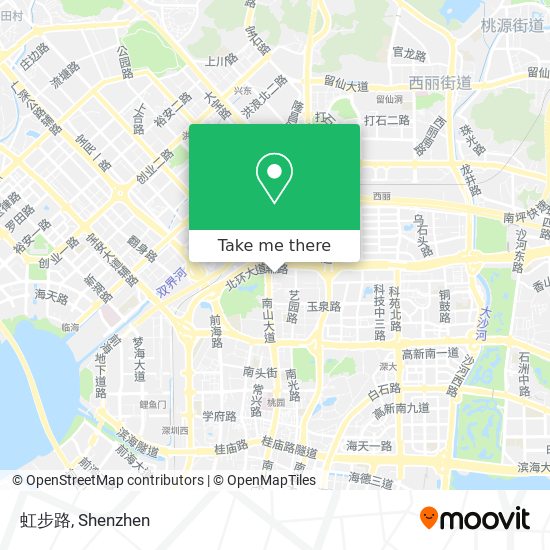 虹步路 map