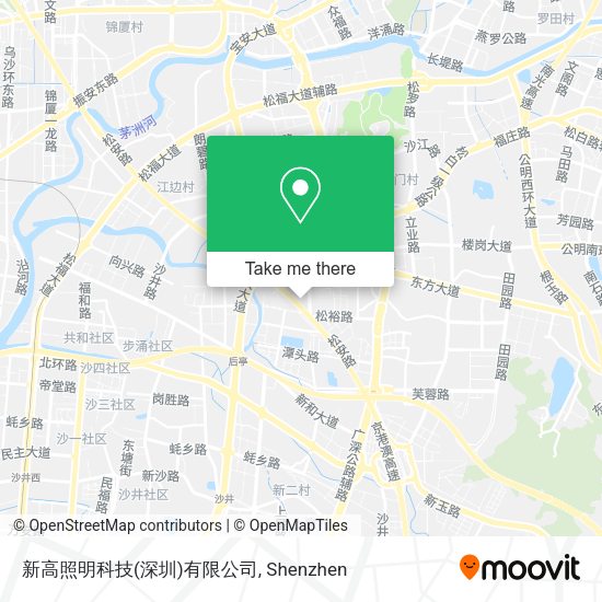 新高照明科技(深圳)有限公司 map