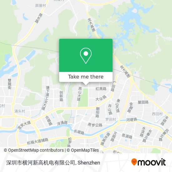 深圳市横河新高机电有限公司 map