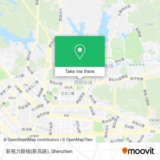 新视力眼镜(新高路) map