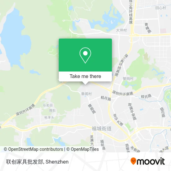 联创家具批发部 map