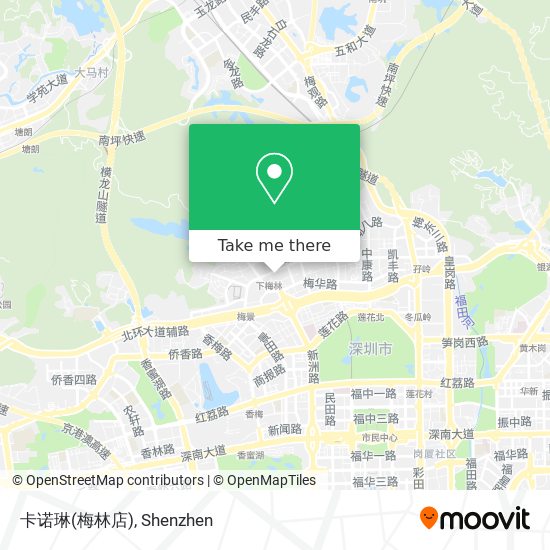 卡诺琳(梅林店) map