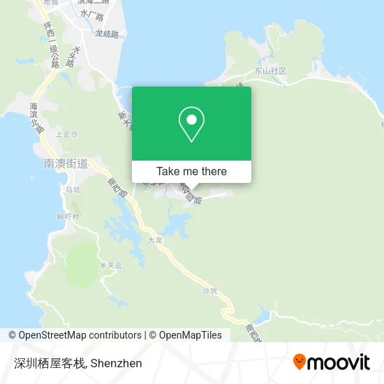 深圳栖屋客栈 map