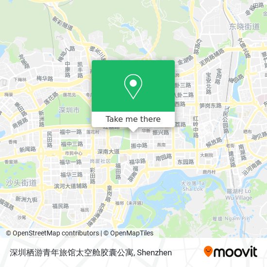 深圳栖游青年旅馆太空舱胶囊公寓 map