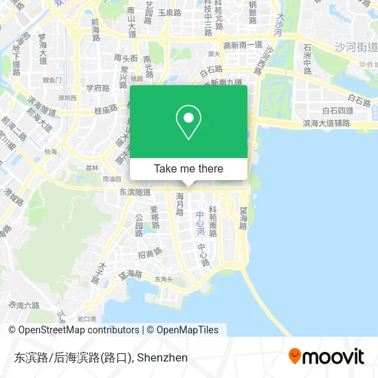 东滨路/后海滨路(路口) map
