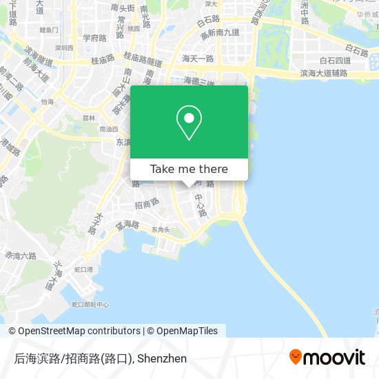 后海滨路/招商路(路口) map