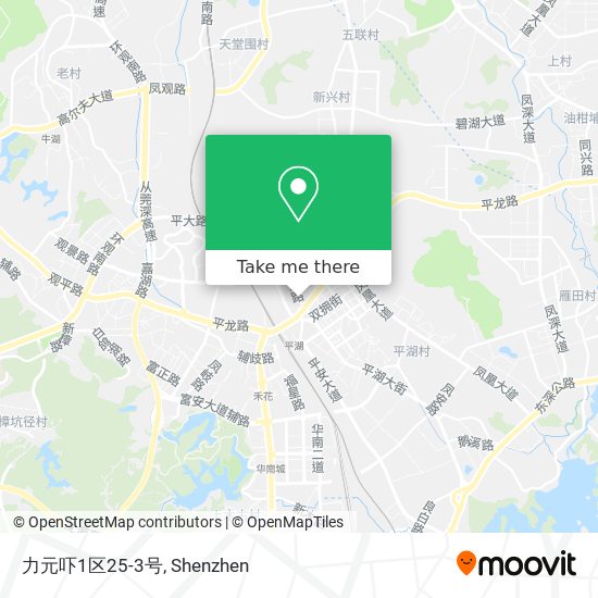 力元吓1区25-3号 map