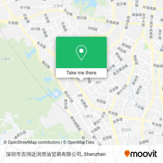 深圳市吉润达润滑油贸易有限公司 map