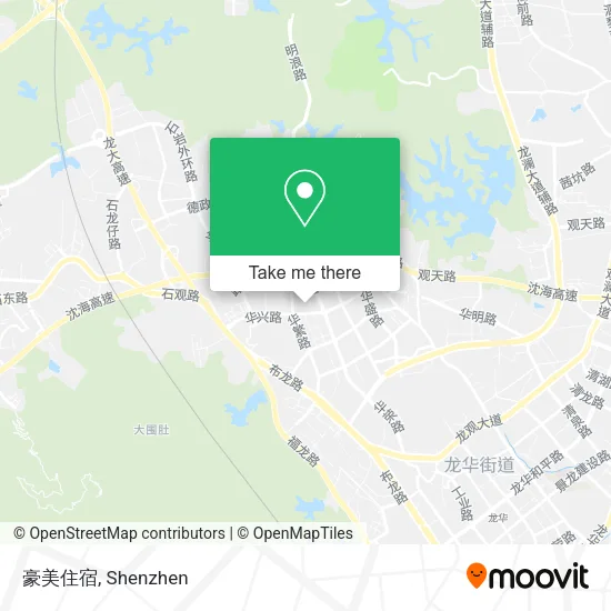 豪美住宿 map