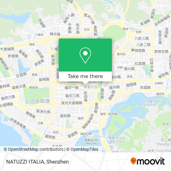 NATUZZI ITALIA map