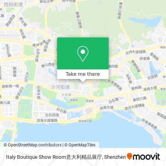 Italy Boutique Show Room意大利精品展厅 map