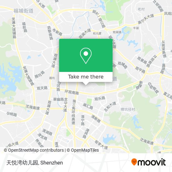 天悦湾幼儿园 map
