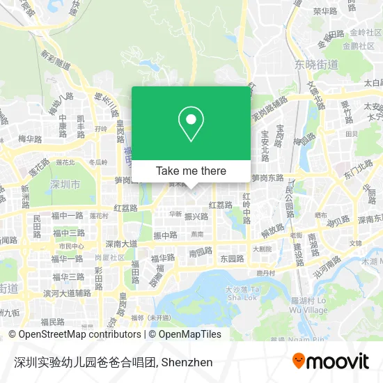 深圳实验幼儿园爸爸合唱团 map