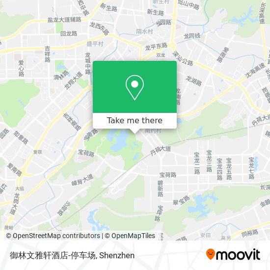 御林文雅轩酒店-停车场 map