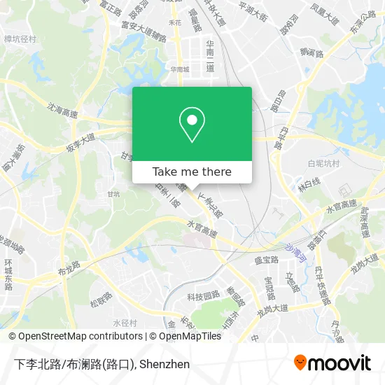 下李北路/布澜路(路口) map