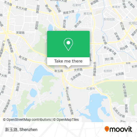 新玉路 map