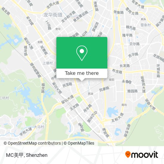 MC美甲 map