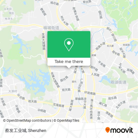 蔡发工业城 map