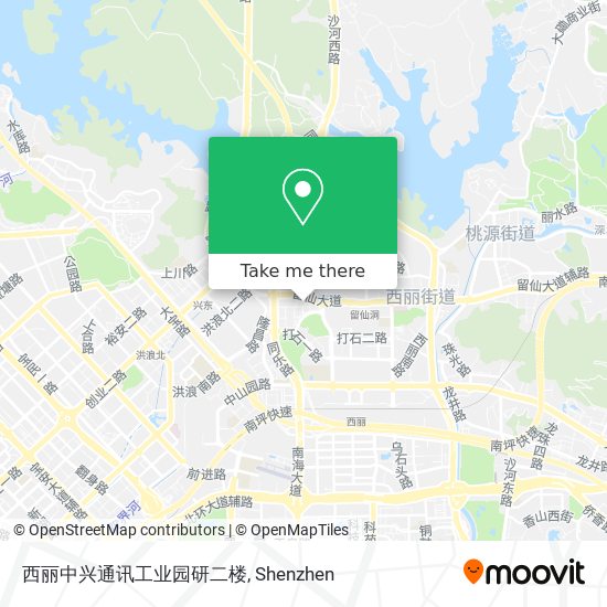 西丽中兴通讯工业园研二楼 map