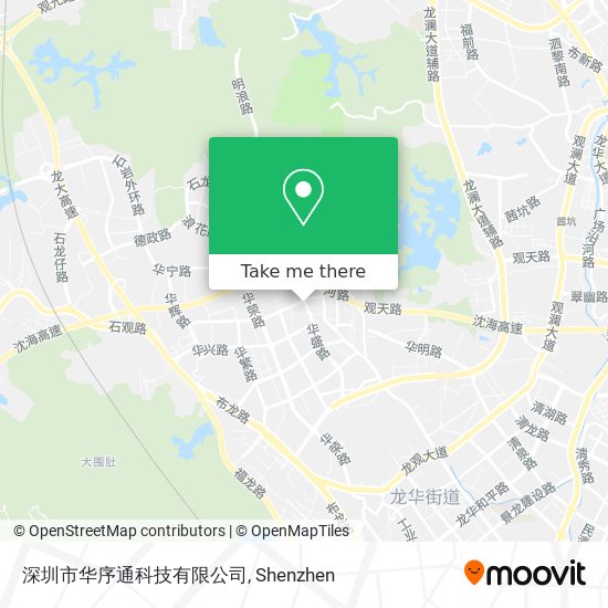 深圳市华序通科技有限公司 map