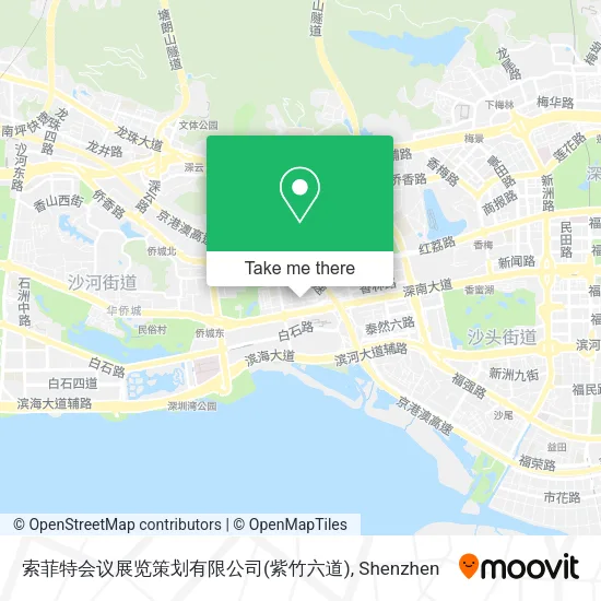 索菲特会议展览策划有限公司(紫竹六道) map