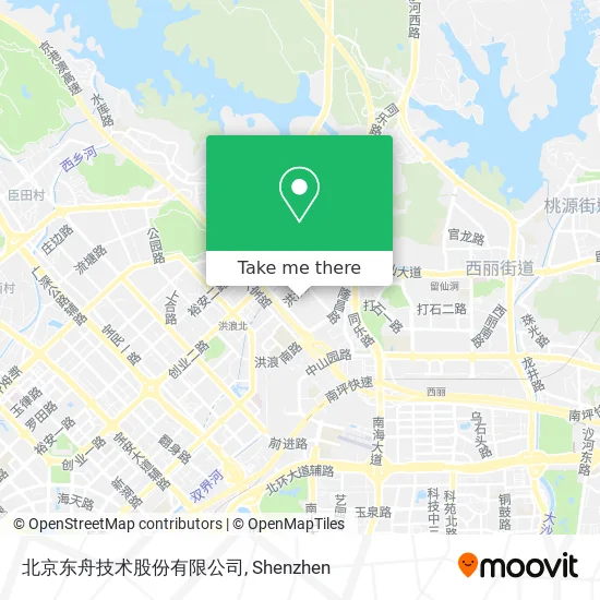 北京东舟技术股份有限公司 map