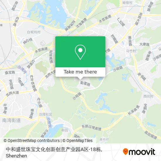 中和盛世珠宝文化创新创意产业园A区-18栋 map
