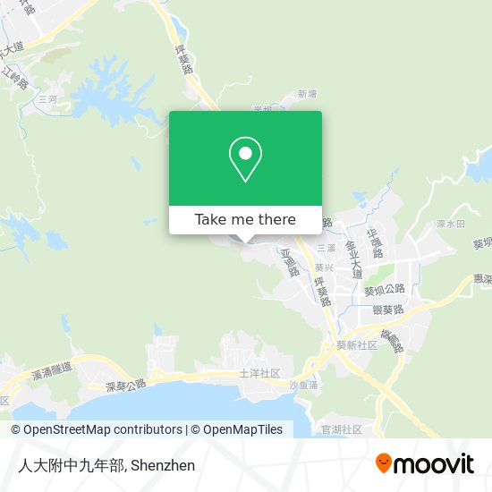 人大附中九年部 map