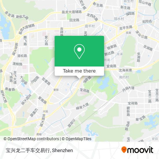 宝兴龙二手车交易行 map
