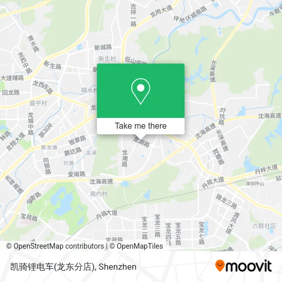 凯骑锂电车(龙东分店) map