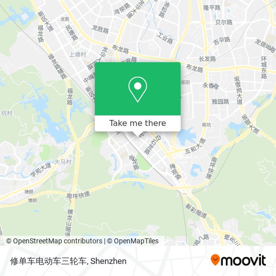 修单车电动车三轮车 map