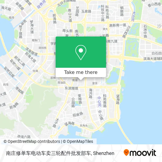 南庄修单车电动车卖三轮配件批发部车 map